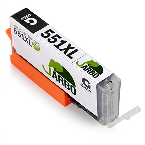 JARBO Kompatibel PGI-550XL CLI-551XL Tintenpatronen Hohe Kapazität kompatibel mit Pixma iP7150 iP8750 MG6350 MG7150 MG7550 (4 PGI-550 Schwarz,2 CLI-551 Schwarz,2 Cyan,2 Magenta,2 Gelb,2 Grau) - 2