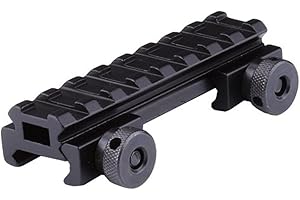 NOGA FIRE WOLF Picatinny Riser Piatto Superiore Campo visivo Montaggio 1/2 Pollici