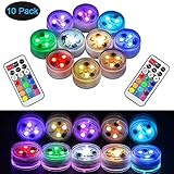 ✔️【Schaffen Sie eine gute Atmosphäre.】 Großartig, wenn Sie sie für die Centerpeices, Vae, Teiche, Schwimmbäder, Aquarien, Aquarien, Eimer usw. verwenden. Es ist mit einem hängenden Haken an der Unterseite. Sie können es auch für die Beleuchtung von Papierlaternen verwenden.