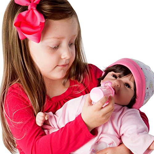 Paradise Galleries Great to Reborn Baby Doll Lifelike Realistic Looking, Tall Dreams Toy Gift Set, 48cm Soft Body Weighted Girls Baby, for Ages 3+