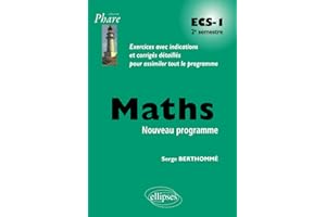 Mathématiques ECS-1 2e semestre