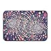 Produktbild Juzijiang Carpet Non-Slip Stain Fade Resistant Door Mat Fractal Abstract Digital Art Outdoor Indoor Mat Room Rug 31.4 X 19.6 Inch(80x50cm)