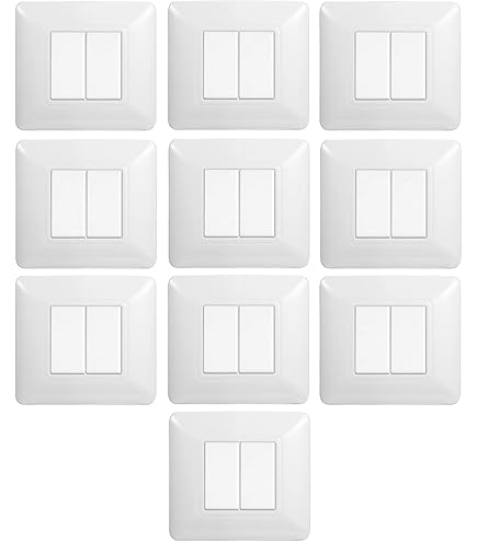 Bticino Livinglight Plaque 2 Modules Carrée Couleur Bronze Brillant