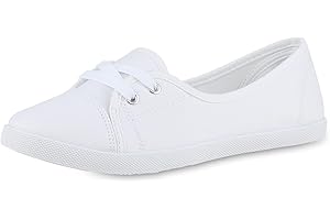 VAN HILL Damen Sportliche Ballerinas Flach Bequem Schuhe