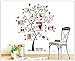 Produktbild Wandsticker Happy Foto Frame Baum Foto Wandrahmen mit Pvctransparente Wandaufkleber,Zahl,45 * 60