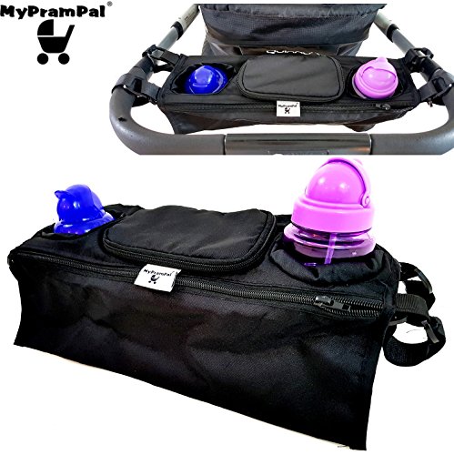 My Pram Pal® Organiser Universal Baby Buggy Stroller Travel Storage Bag Pouch