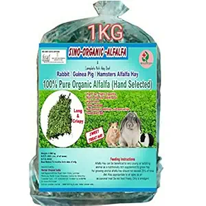 Herbal Sinovet India Alfalfa hay, Rabbit, Guinea Pig, Hamster 1kg