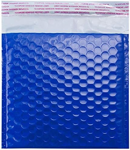 240mm x 340mm - Blue POLY GLOSS Bubble Bag - Pack of 1