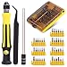 Produktbild Schraubendreher Set, 45 in 1 Feinmechaniker Schraubendreher Satz mit 42 Bits Präzision Torx Schraubendreher Bit Set Screwdriver Kit Set für Handy iphone Laptop PC Tablet und andere Elektronik