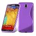 Produktbild Samsung Galaxy NOTE 3 LITE Silikonhülle in LILA von Cadorabo - S-Line Design TPU Schutzhülle für Galaxy NOTE 3 LITE – Handyhülle Bumper Case Backcover in FLIEDER VIOLETT