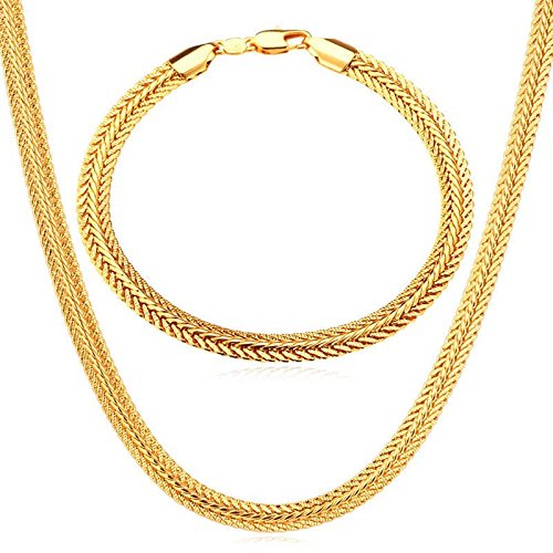 Buy Rhodium and Gold Plated Brass Chain 