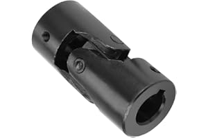 WALFRONT Junta Universal con Chavetero 25 × 49 × 108 mm Eje Conector del Motor Metal Conector de Junta Universal Eje de Acoplamiento del Motor Conector DIY Dirección