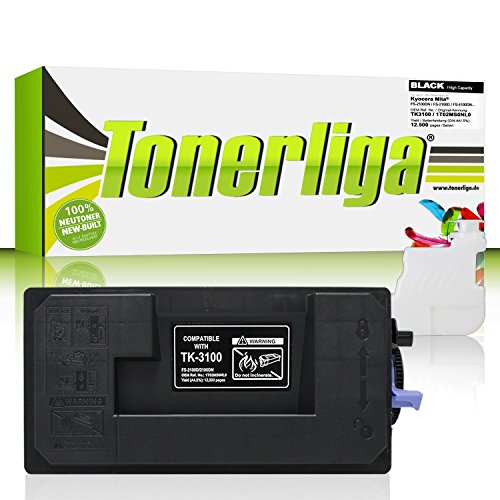 Neu Toner ersetzt Kyocera TK3100 für FS-2100DN / FS-2100D / FS-4100DN / FS-4200DN / ECOSYS M3040DN / ECOSYS M3540DN, schwarz, 100% Neuware