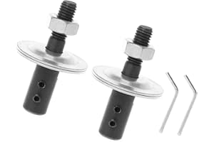 SPORTARC Spindle Adapter Left and Right for Grinding Polishing Shaft Motor Bench Grinder