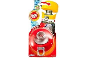 COMPAC HOME Compac Quik Soda puede tapón fácil de usar, mantiene las bebidas frescas cartucho de lata de, a prueba de fugas tapa hermética,) también funciona como una taza o posavasos y incluso como un abrelatas