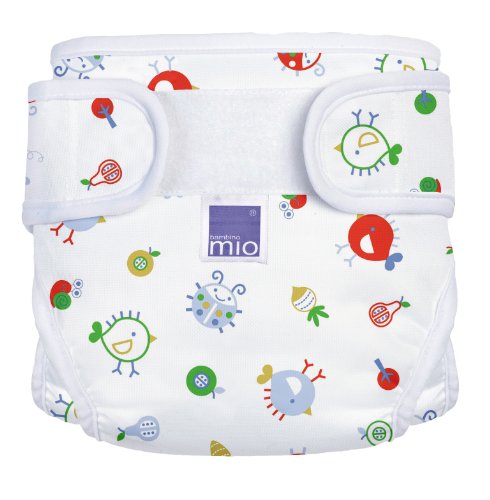 Bambino Mio Miosoft Nappy Cover Nature Calls Summer Newborn <5kgs