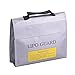 Produktbild LiPo Feuerfestes Sicherheit Tasche, Akku aufladen Lagerung Sicher, Beutel Sack Langlebig Explosion Guard Tasche für RC Drone DJI Mavic Pro Batterien (235 * 65 * 180 mm)