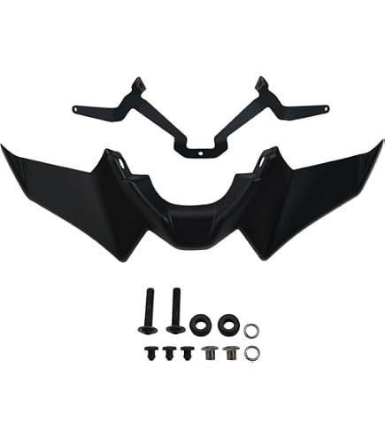 Carenatura/Spoiler Anteriore Per Yamaha XJ6 2009-2011 - Supporto In Plastica ABS, Per Tachimetro E Fanali