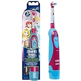 Lustige Disney-Figuren auf dem Bürstenkopf sorgen für Spaß beim Zähneputzen