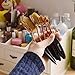 Becoyou Make Up Brushes Oval, Professional Powder Blush Curve Concealer Contour Cream Foundation Blending Makeup Cosmetic Brush Kit, Soft Toothbrush Shape Makeup Eyeliner Eyeshadow Eyebrow Brushes Set