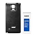 [NFC/Google Wallet Capable] Anker 6440mAh Extended Battery for Samsung Galaxy Note 4 N910 N910U 4G LTE N910V(Verizon) N910T(T-Mobile) N910A(AT&T) N910P(Sprint) with Black Back Cover [18-Month Warranty] RS.4682.00