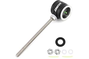 SHARROW Tir à l'arc Arc Recourbé Visière d'arc Sight Pin 0.5/0.75/1.0 Fibre Optique Goupille de Visière de l'arc Recourbé Vue d'arc pour la Chasse à l'arc