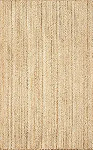 Pacify Braided Reversible Jute Patta Carpet ( 2 x 3 Feet)