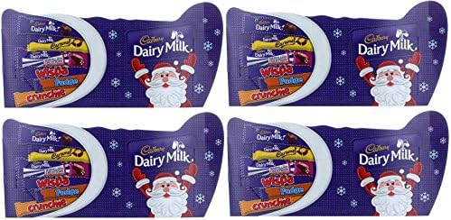 Cadbury Stocking Christmas Selection Box 194g - PACK OF 4