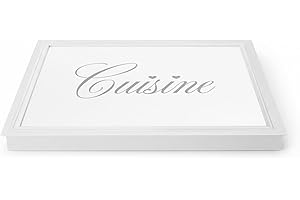 PARAMAISON Copripiano Cucina per Induzione e Gas 55x65 cm | Legno Simply Bianco | Coperchio Protettivo Piano Cottura 4 Fuochi in Pezzo Unico