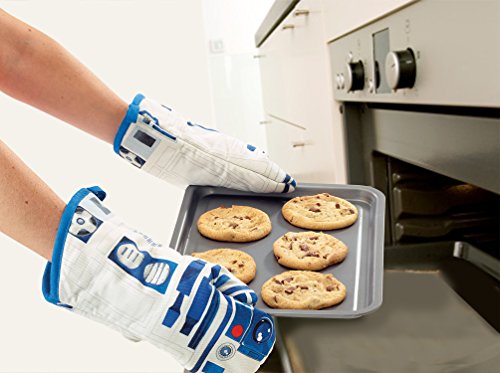 Star Wars „Ich bin D2“ Ofen Handschuhe, Stoff, Mehrfarbig, RJ45 - 4