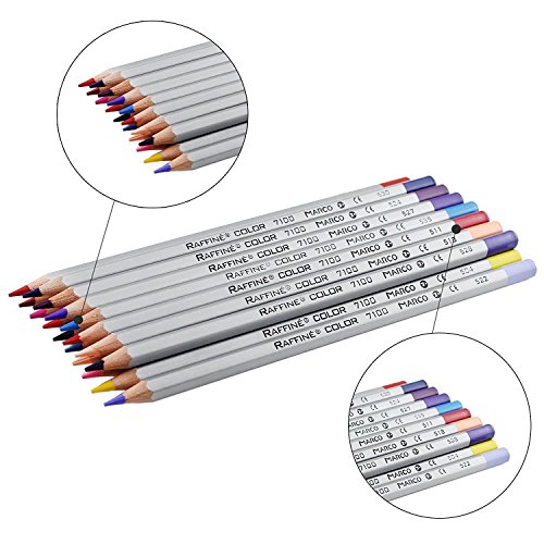NIUTOP 48 Farben Buntstifte Farbstifte mit Cylindre für Klein und Groß zum Malen, Ausmalen, Skizzieren oder Colorieren Perfektes Geschenk Für Hobbykünstler und Kinder - 5