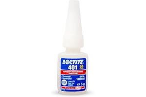 LOCTITE® 401 5 g Blister Flacon – Colle Super Glue Polyvalente – Adhérence Rapide et Fiable – Colle LOCTITE® pour Matériaux Divers