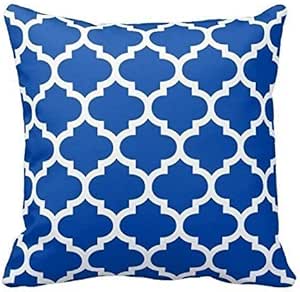 cobalt blue pillow