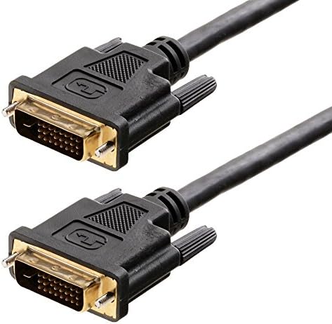 Helos 118868 DVI D Male to Male 24 + 1 Dual Link Monitor Cable 10 m Black