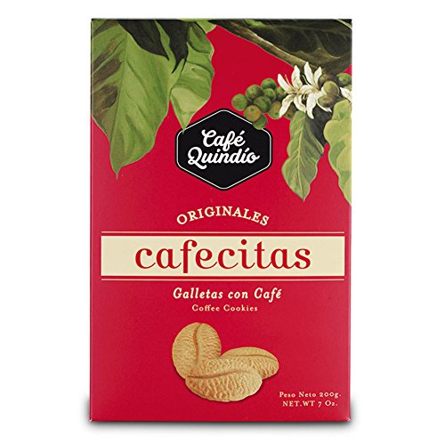 Preisvergleich Produktbild Café Quindío Cafecitas Plätzchen mit Kaffeegeschmack, 200g