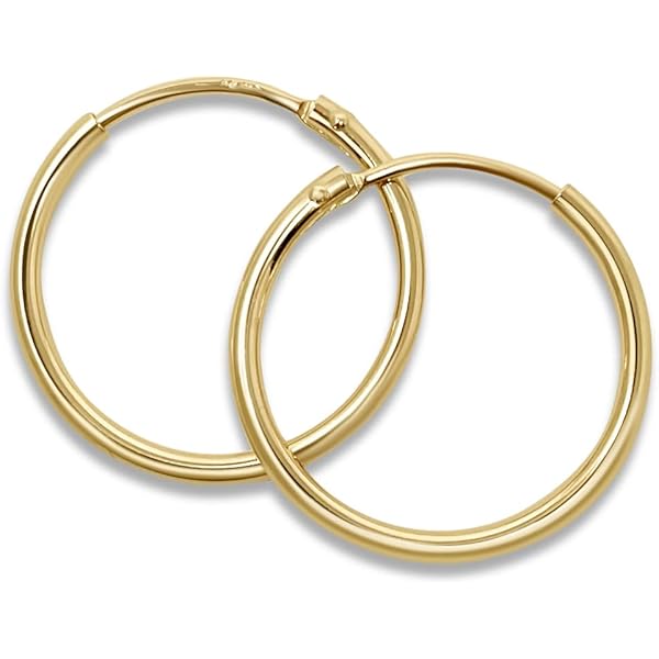 Mary & Jules Boucles D'oreilles En Argent 925 Avec Zircons Scintillants, En Argent Recyclé, Créoles Huggies En Argent 925 Avec Cristaux, Boucles D'oreilles Pour Femme, Véritables Boucles D'oreilles