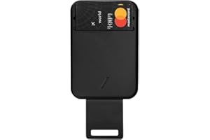 Native Union Clic Card Holder | Magnetic – MagSafe Compatible Card Holder – Extra Secure & Slim – Safely Stores 2 Everyday Cards (Black)