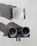 Paquete Incluido: 1 x sensor de distancia por ultrasonidos de detector de movimiento por infrarrojos de HC-SR501 H de HC y 1 x HC-SR04 - 