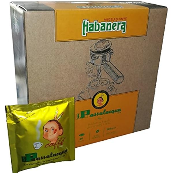 CAFFÈ PASSALACQUA HABANERA - GUSTO CORPOSO - Box 200 CIALDE Ese44 Da 7 3g