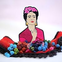 Frida Kahlo Patch Bügelbild Aufnäher Aufbügler