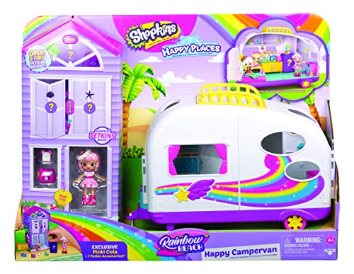 Price comparison product image Shopkins Happy Places Rainbow Beach Campervan