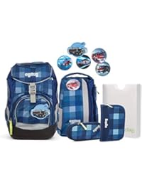 Ergobag Pack, ergonomischer Schulrucksack, Set 6-teilig, 20 Liter, 1.100 g