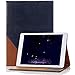 Produktbild iPad Pro 10.5 Zoll Hülle, elecfan ® Ultra Dünn Leichtgewicht Book Stil Flip PU Leder Hülle Tasche Wasserdicht Case Smart Cover mit Standfunktion / Kartenfächer Anti Kratzer Schutzhülle für Apple iPad Pro 10.5 Zoll (iPad Pro 10.5, Blau)