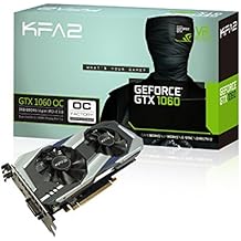 KFA2 GeForce GTX 1060 OC PCI-E Gaming-Grafikkarte, 3GB GDDR5, schwarz