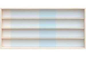 ALSINO Vetrina in legno Vetrina Scaffale con dischi per conservare pietre preziose, tabacco narghilè da 40 cm a 150 cm, (V-07.110)