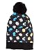 Produktbild Pokemon Unisex All Over Printed Beanie Hat, Schwarz, One size