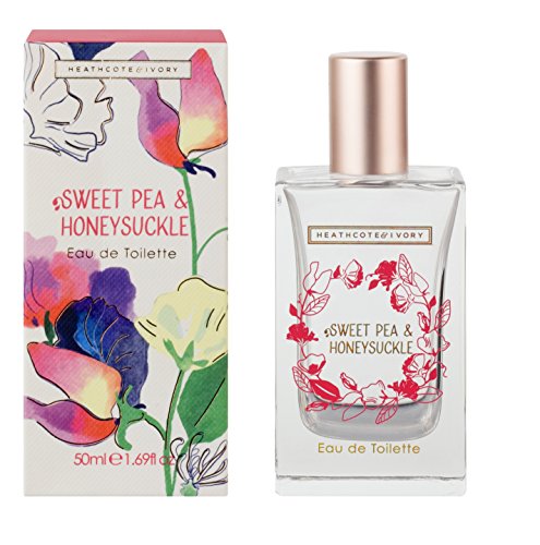 Heathcote & Ivory Sweet Pea and Honeysuckle Eau de Toilette, 50 ml