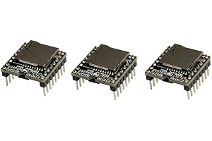 DollaTek 3Pcs TF Card U Disk Mini Lettore MP3 modulo Scheda Audio Audio per Arduino DFPlay