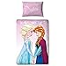 Disney Frozen Magic 4 in 1 Junior Bedding Bundle Set (Duvet + Pillow + Covers)