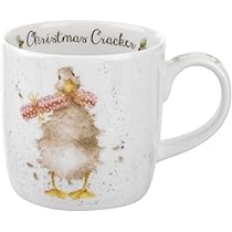 Wrendale Mok Kerst - 'Gathered all Around' woodland animal mug - Royal Worcester